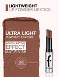 Matte Lipstick Long Lasting Powder Finish Flormar Coffee Lover 3g