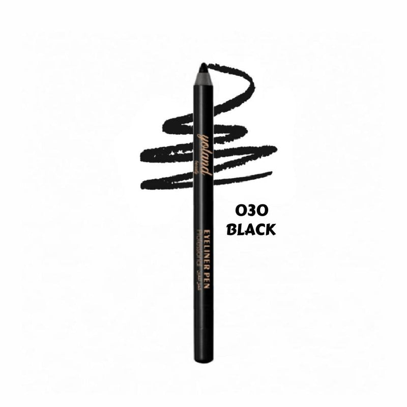 Cream Eyeliner Pencil Waterproof Black No. 030 Yolande Beauty