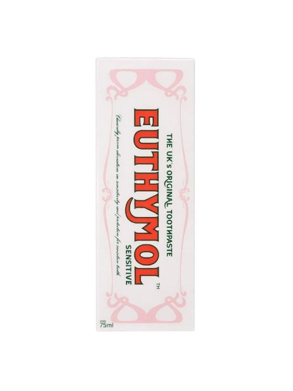 Euthymol Sensitive Toothpaste - Gentle Cleaning for Sensitive Teeth 75ml