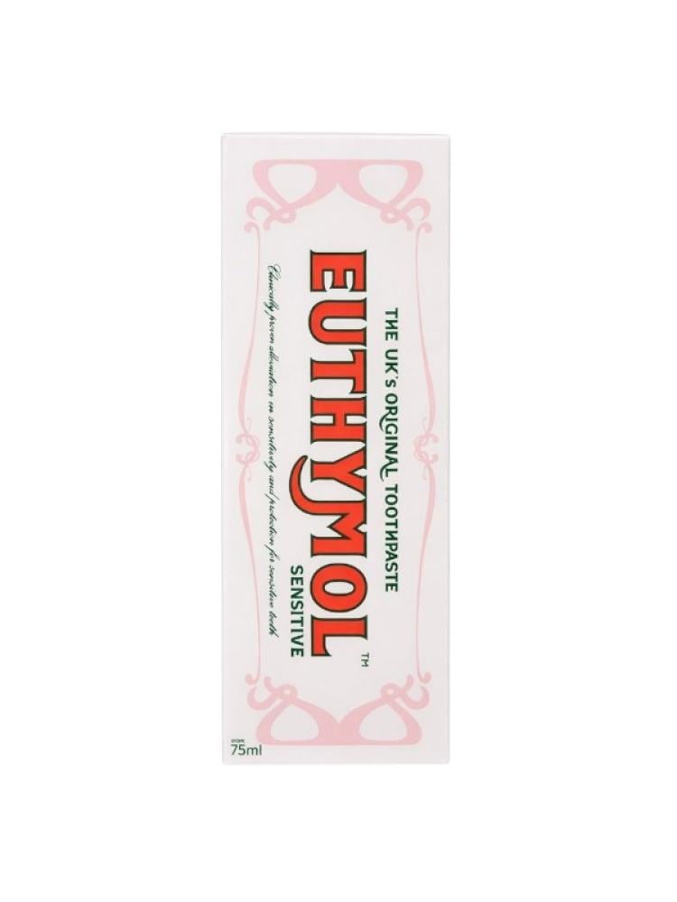Euthymol Sensitive Toothpaste - Gentle Cleaning for Sensitive Teeth 75ml