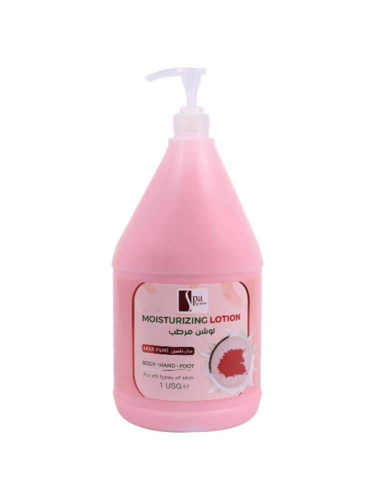 Spa System Moisturizing Lotion with Aker Fassi - Nourishing & Hydrating - 1 Gallon