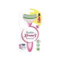 Schick Extreme 3 Women's Razor, 3 Blades, Aloe Vera, 12 Count
