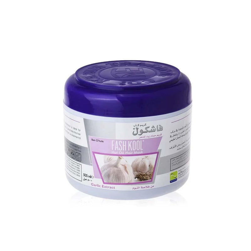 Hot Oil Hair Mask Garlic Extract Strengthening Fash Kool 500ml