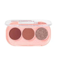 Pink Flash Eyeshadow Palette RD01 Trio Pigmented Powder