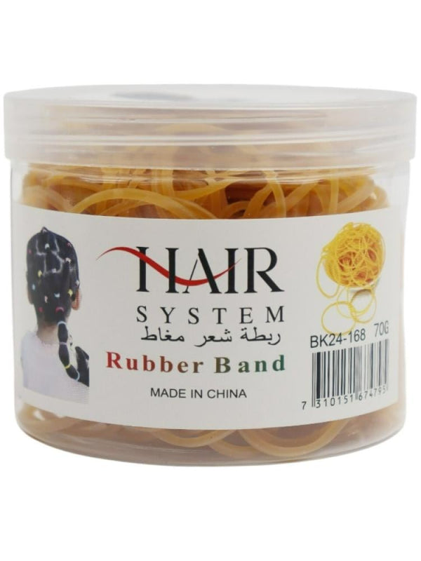 Hair System Elastic Hair Ties 70g Black