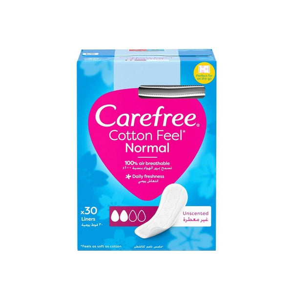 Best Pantyliners Cotton Feel Normal Carefree 30 Count