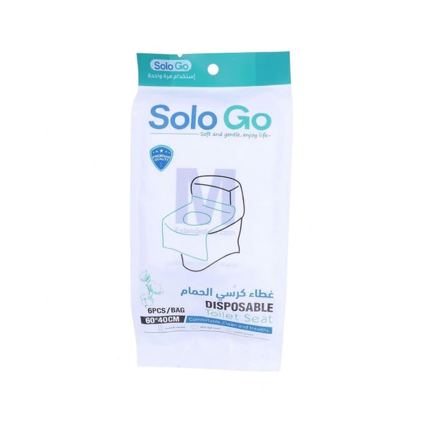 Disposable Toilet Seat Covers Travel Pack Solo Go 6 Pack