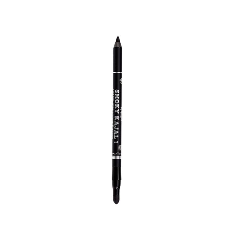 Karaja Smoky Eyeliner Pencil Waterproof Black No. 01 with Sponge
