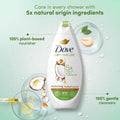 Body Wash Coconut Oil Almond Milk Nourishing Dove 500ml