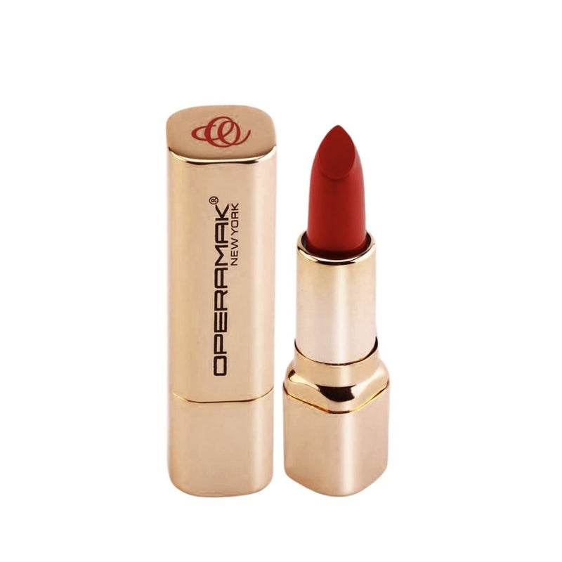 Operamak Matte Creamy Rouge Lipstick, Shade 142, Long-Lasting Hydration
