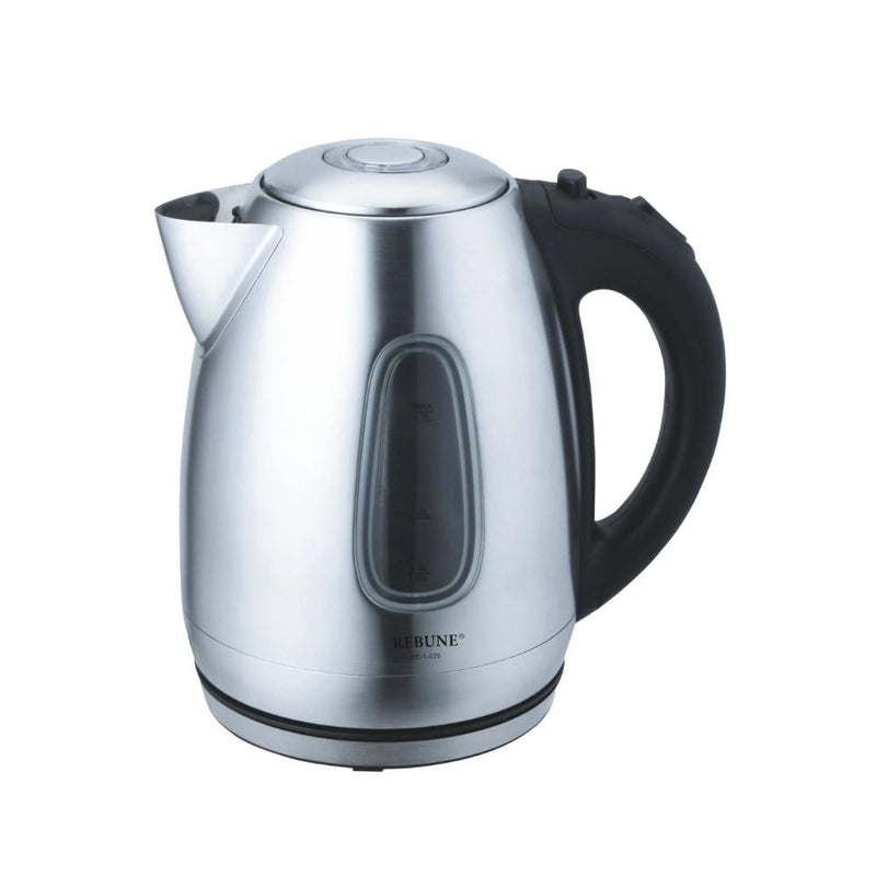 Rebune Electric Kettle, 1.7L, 1850W, Stainless Steel, RE-1-025
