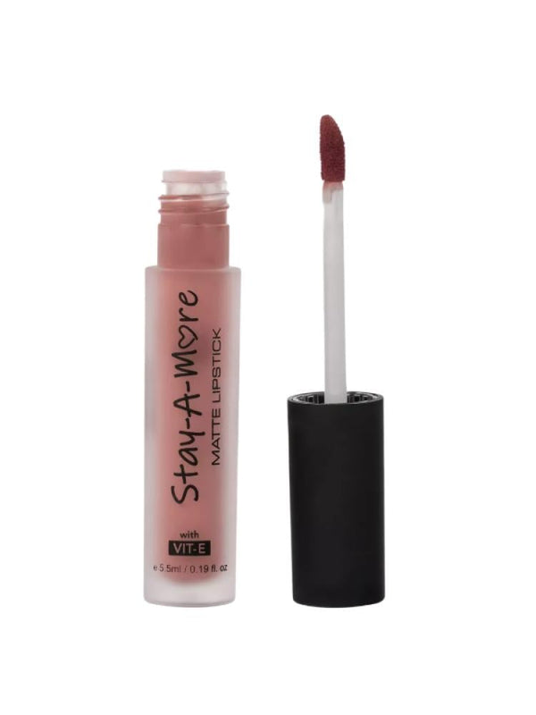 Armaf Beauty Stay A More Matte Liquid Lipstick, Merlot