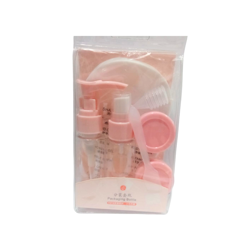 Generic 4-Piece Clear Plastic Container Set for Airtight Kitchen Storage