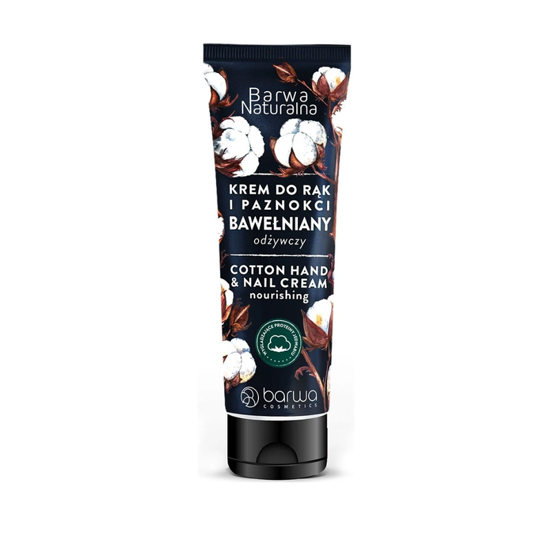 Barwa Naturalna Cotton Nourishing Hand and Nail Cream 100ml