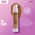 Nyx Bare With Me Serum Concealer 08 Sand Medium Coverage 24-Hour Hydration