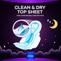 Always Maxi Night Pads with Wings Heavy Flow Protection Large 8 Pads