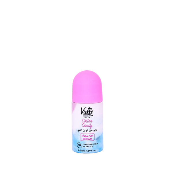 Roll On Deodorant For Ladies Cotton Candy Alcohol-Free Vielle 50ml