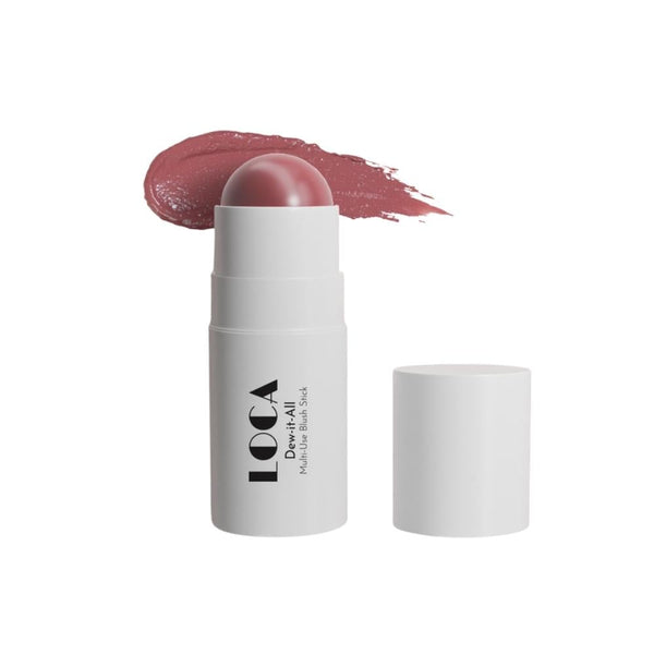 Loca Cream Blush Stick 01 Totally Fine, Multi-Use Face Makeup