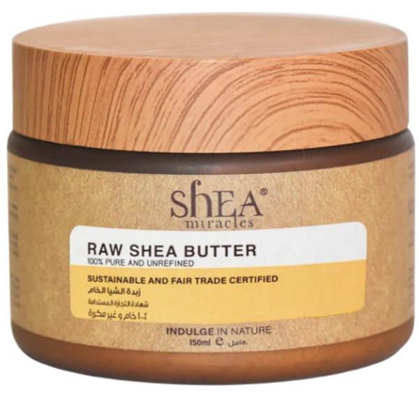 Raw Sugar Body Butter Almond Oil & Honey Deep Hydration Shea Miracles 150ml