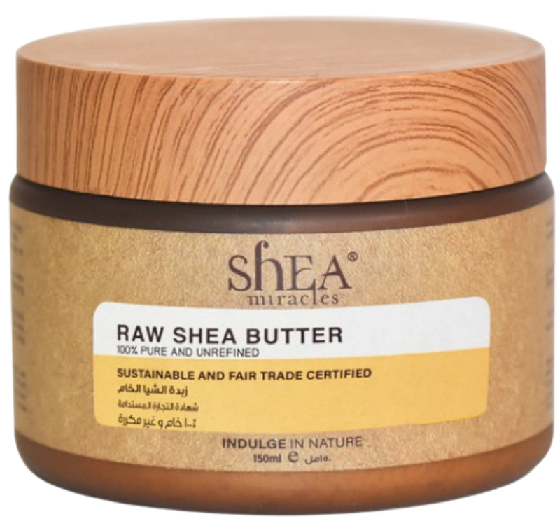 Raw Sugar Body Butter Almond Oil & Honey Deep Hydration Shea Miracles 150ml