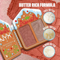 NYX Buttermelt Blush and Highlighter Palette, Cream Duo