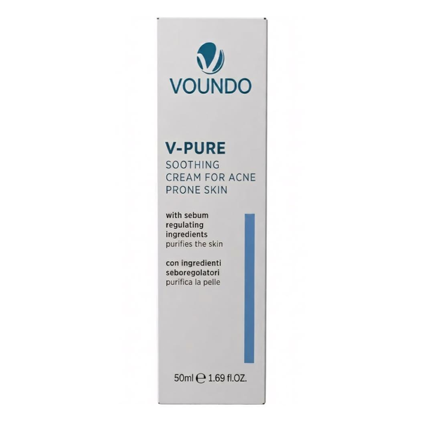 Acne Cream for Oily and Combination Acne Prone Skin Voundo 50ml