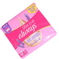 Always Sanitary Pads Skin Love Cotton Soft Maxi Long Heavy Flow 72 Pads