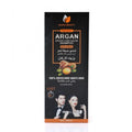 Black Hair Dye Shampoo 3 in 1 Natural Black Argan Oil Saada Beauty 400ml