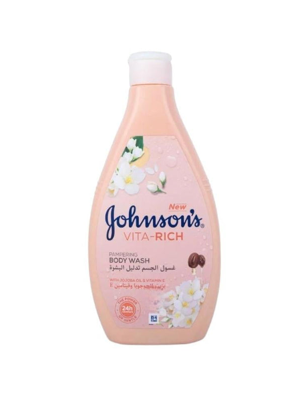 Johnson's Vita-Rich Body Wash with Jojoba Oil & Vitamin E - 750ml