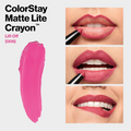 Revlon ColorStay Matte Lite Crayon 006 Lift Off, Mango Seed Oil, Waterproof