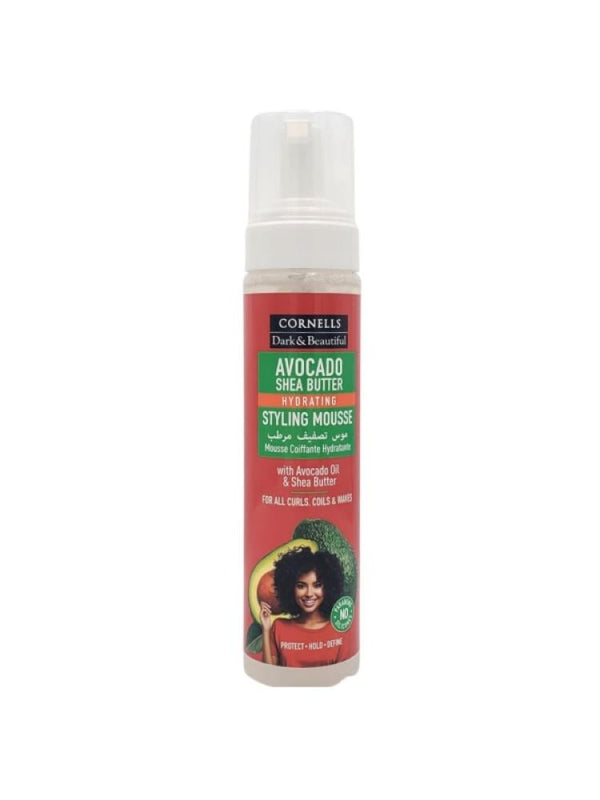 Cornells Styling Mousse Avocado Oil Shea Butter Curly Hair 250ml