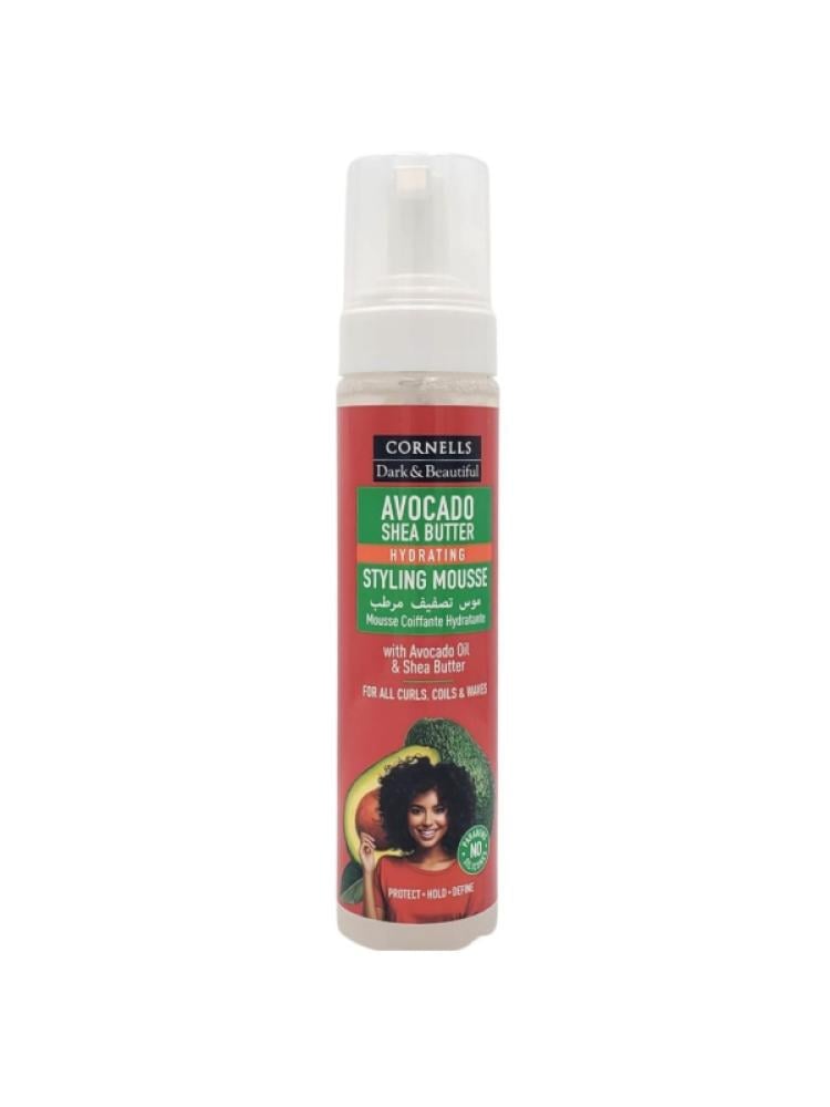 Cornells Styling Mousse Avocado Oil Shea Butter Curly Hair 250ml