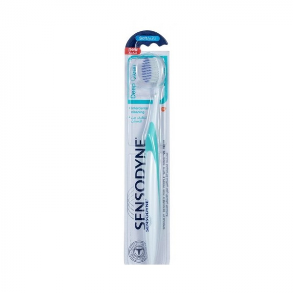 Sensodyne Deep Clean Soft Bristle Toothbrush for Sensitive Teeth