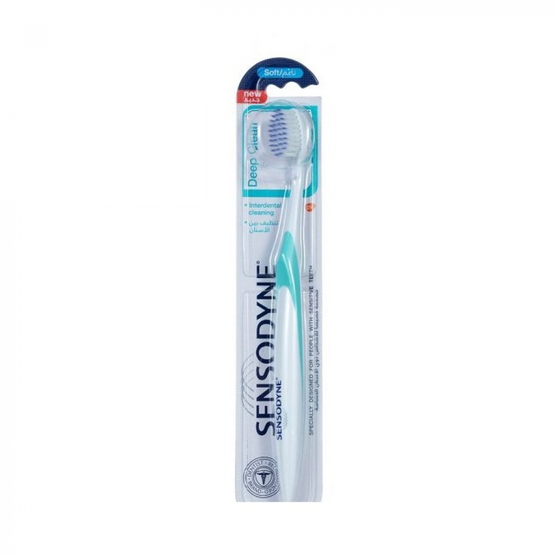 Sensodyne Deep Clean Soft Bristle Toothbrush for Sensitive Teeth