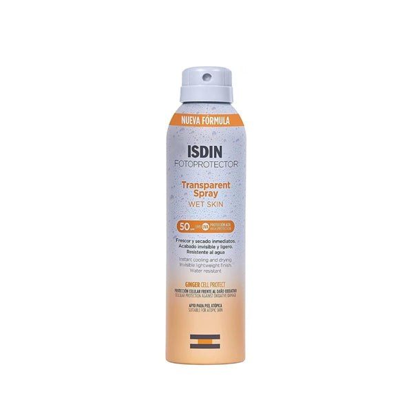 Spray Sunscreen for Face Sheer SPF 50 Water-Resistant ISDIN 250ml