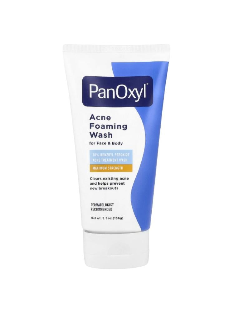 Benzoyl Peroxide 4% Creamy Wash Acne Treatment PanOxyl 156g