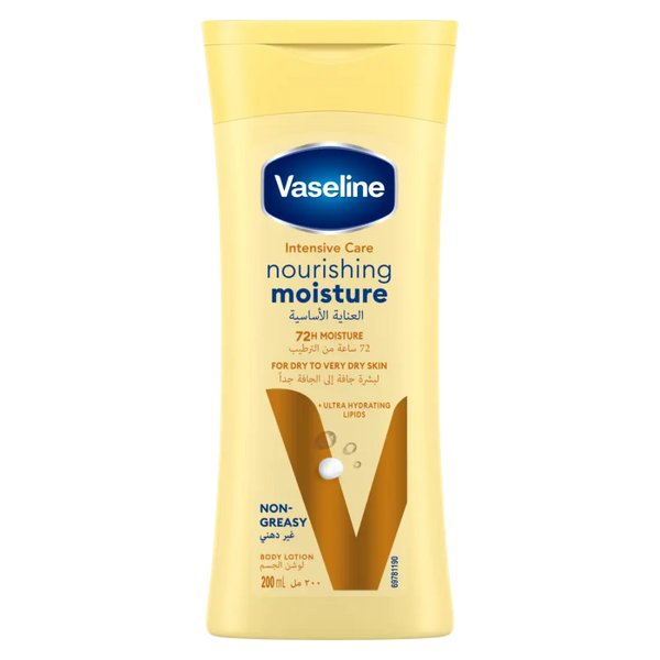 Vaseline Body Lotion Intensive Care Nourishing Moisture Hydrating Formula 200ml