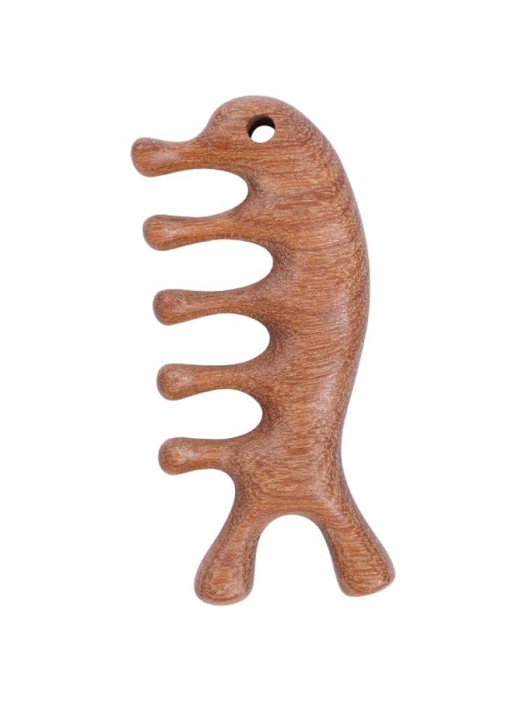 Spa System B154 Wooden Scalp Massage Tool for Hair