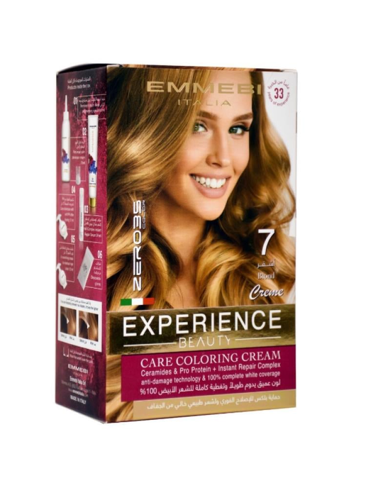 Zero 35 Permanent Hair Dye Kit - Shade 7 Blonde with Ceramides