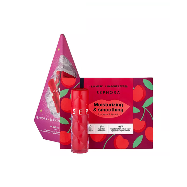 Lip Mask Kit Plumping Gloss and Nourishing Mask Sephora 2 Piece Set