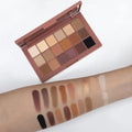 Bolver Nude Eyeshadow Palette, 18 Colors, Shade E11, Blendable Pigments