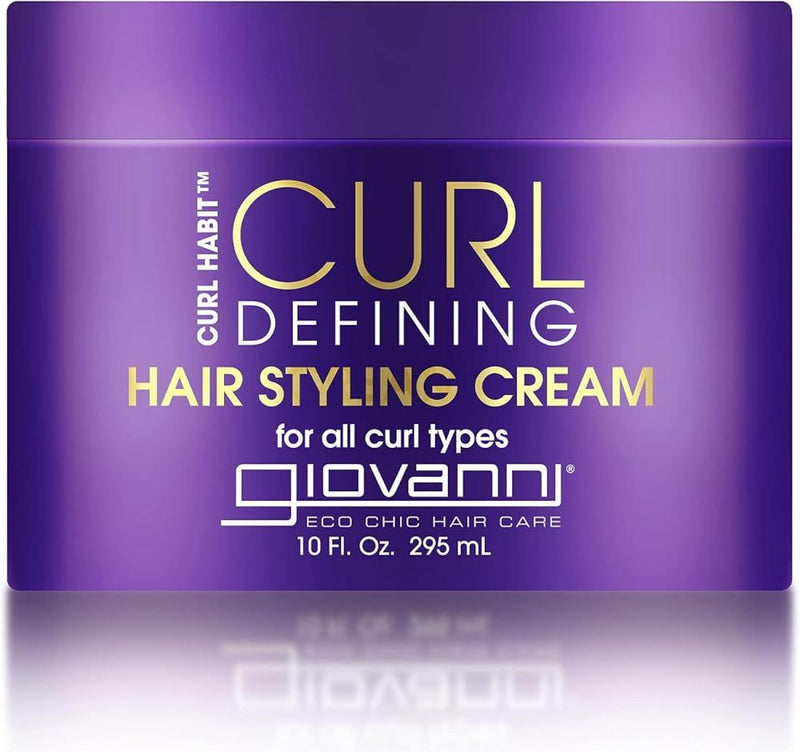Hair Styling Cream Defining Coconut Oil Jojoba Shea Butter Giovanni 295ml