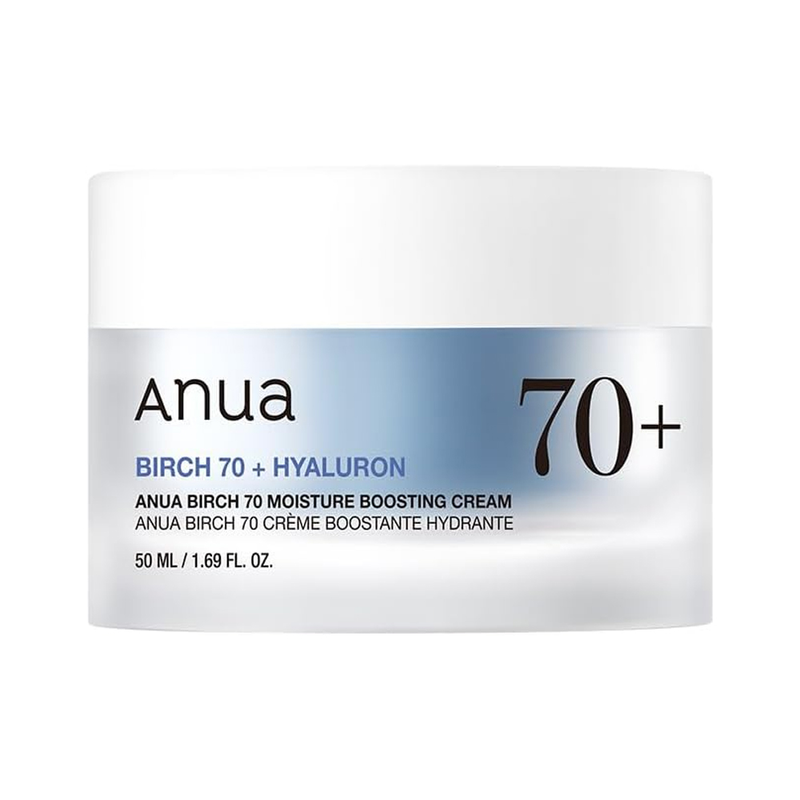 Birch 70 Hyaluron Moisture Boosting Face Cream Hydrating Anua 50ml