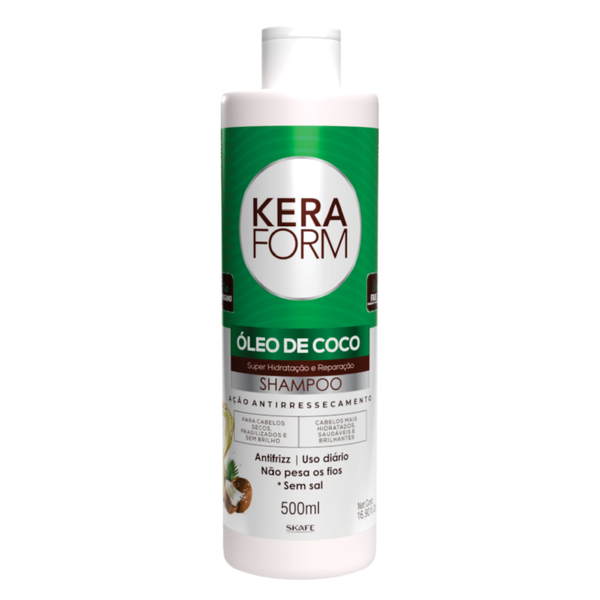 Best Moisturizing Shampoo Coconut Repair for Dry Hair Skafe 500ml