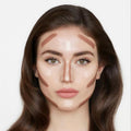 Elf Face Contour Kit Powder Palette Light Medium, 4 Shades