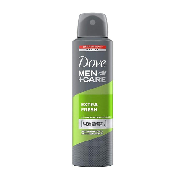 Dove Men+Care Extra Fresh Antiperspirant Deodorant, 48-Hour Protection, 150ml