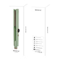 Rebune Ceramic Hair Straightener, Digital Display, 14 Heat Settings, 55W, RE-2220