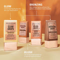 Revolution Bright Light Liquid Bronzer Burnt Bronze with Squalane & Hyaluronic Acid