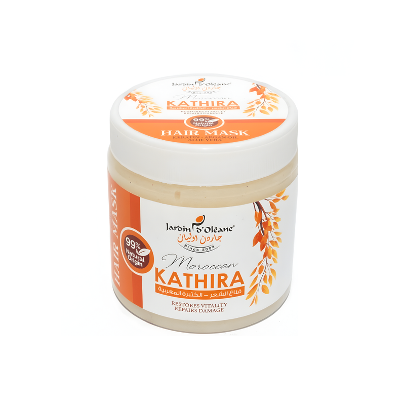 Hair Mask for Thin Hair Moroccan Tragacanth Strengthening Jardin Olean 500ml