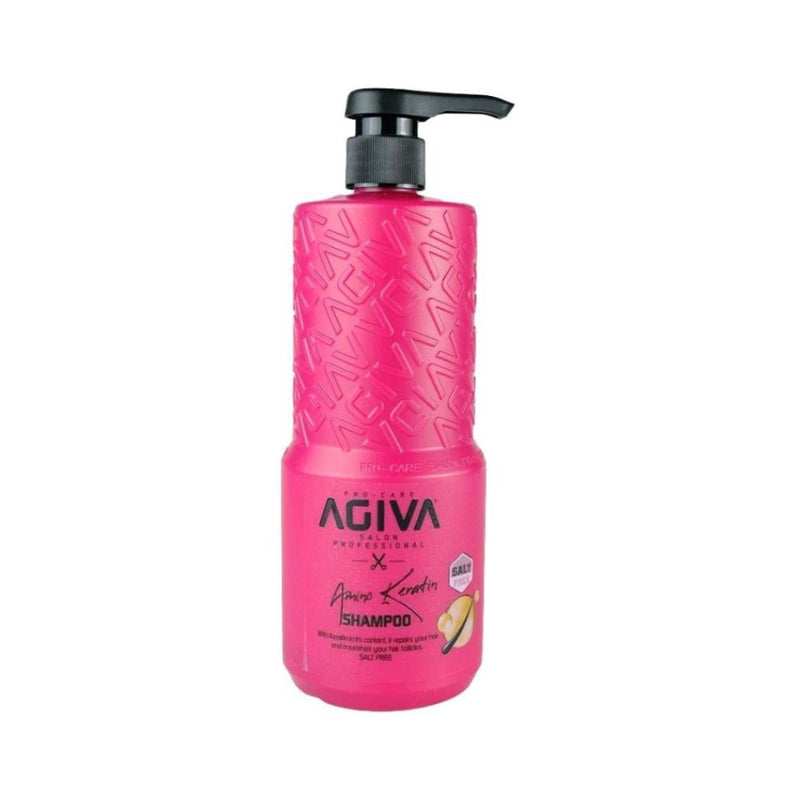 Agiva Amino Keratin Shampoo, Salt-Free, Sulfate-Free, 800ml